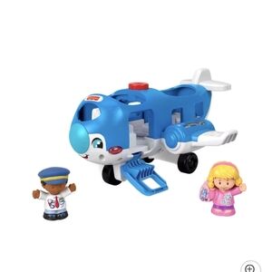 Fisher Price Little People Plane with Pilot Talking Musical Sounds 2016.
